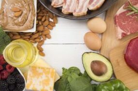 Products for the keto diet