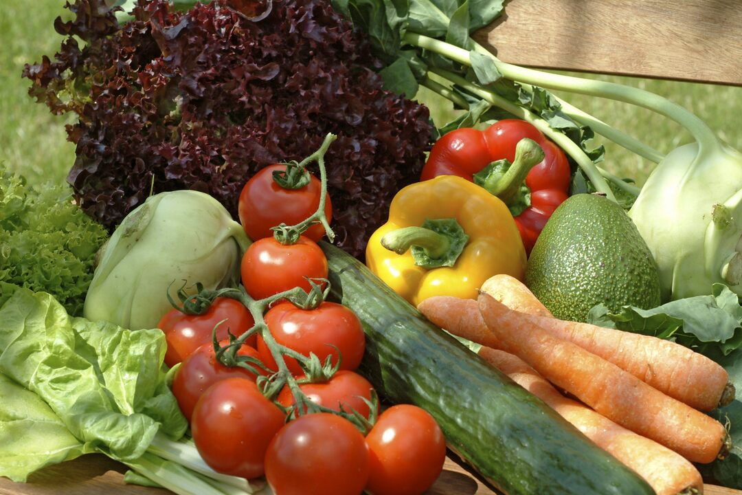 vegetables for a plant-based diet